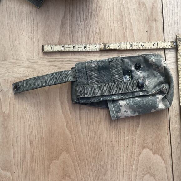 Army Triple Round Magazine Pouch Thundertac ACU 3 Mag Pouch Lot Of 3 - Picture 8 of 8